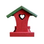 mangiatoia uccellini cuore