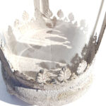 Lanterna in metallo anticato h21cm - immagine 2