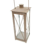 lanterna in metallo h45cm - immagine 6