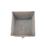 Fioriera quadrata metallo grande