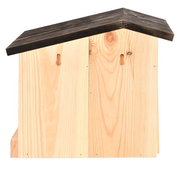 Casetta Per Uccelli In Legno Di Platano – Nido Da Esterno Per Piccoli Giardini – Rifugio Per Rondini, Pappagalli E Uccellini – Dimensioni 20,5x15,5x15,5 Cm