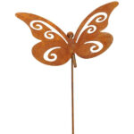 farfalla su asta