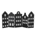 Sagoma casa metallo richiudibile