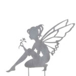 Sagoma fata in metallo