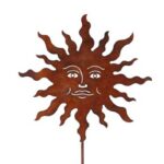 Sole in metallo su asta dettaglio