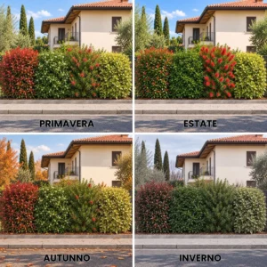 Siepe mista fiorita sempreverde 2_Stagioni