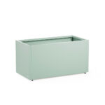 Metal planter 50 Verde opuntia 100x50x50cm