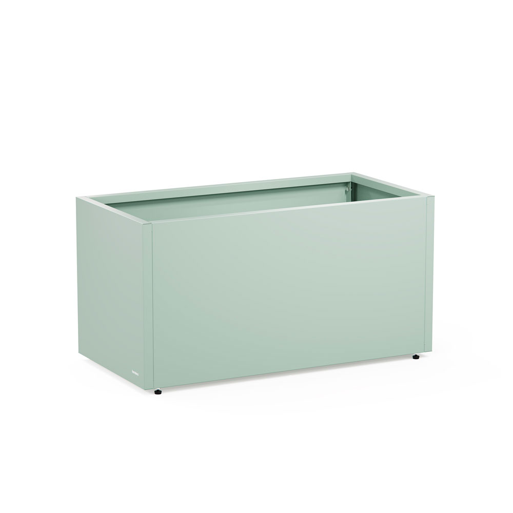 Metal-planter-50-Verde-opuntia-100x50x50cm Metal planter 50 Verde opuntia 100x50x50cm