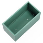 Metal planter 50 Verde quercia 100x50x50cm interno