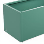Metal planter 50 Verde quercia 100x50x50cm lato