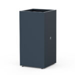 Metal planter Column Fioriera a colonna in metallo 50x50x100cm