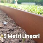 Bordura acciaio zincato verniciato 5 metri