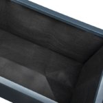 Sacco in feltro per Metal Planter 50 montato