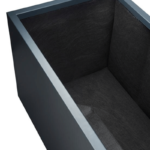 Sacco in feltro per Metal Planter 50 montato dettaglio