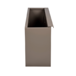 Supporto luce fioriera 100cm Taupe montato 3
