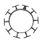 Bordura a L plastica riciclata flessibile
