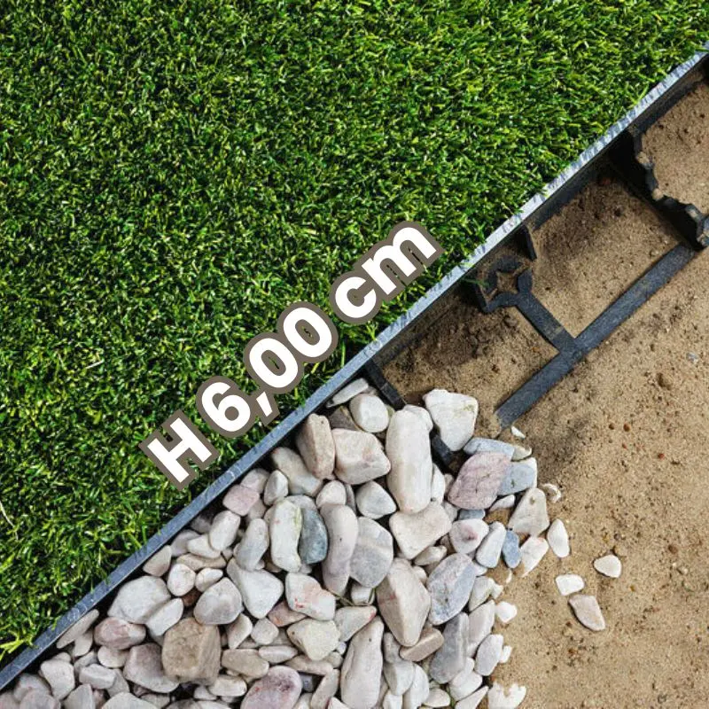 Bordura plastica riciclata H 6cm