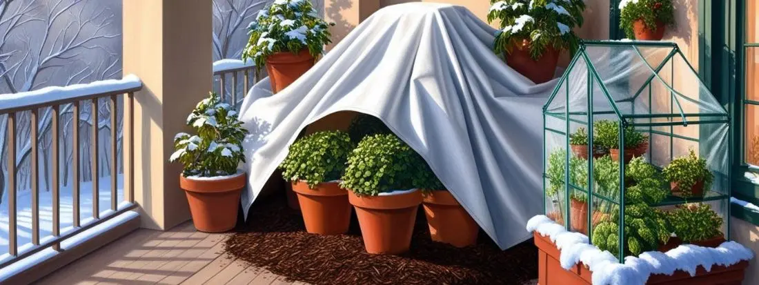 Come Proteggere le Piante dal Freddo sul Balcone