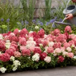 Hydrangea paniculata Groundbreaker® Ruby ortensia coprisuolo