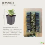 Piante e imballaggio Bordura fai da te