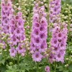 Delphinium 'Astolat' fiori rosa
