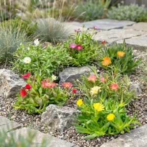 Mix Delosperma giardino roccioso