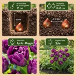 Bulbi Tulipano Double Lilac coltivazione