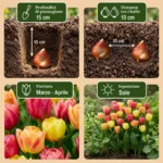 Bulbi Tulipano Symbiose mix coltivazione